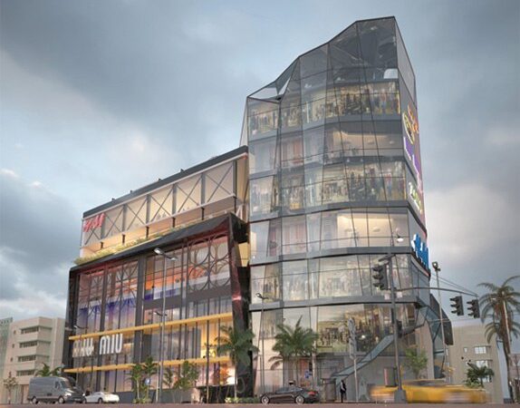 پروژه تجاری شرکت پویاگران معمار تبریز