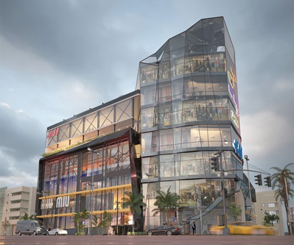 پروژه تجاری شرکت پویاگران معمار تبریز